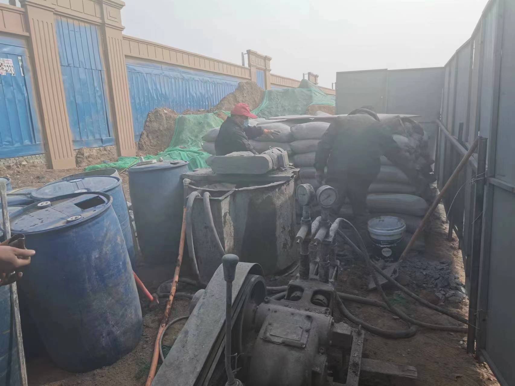 霍州地基沉降注浆加固